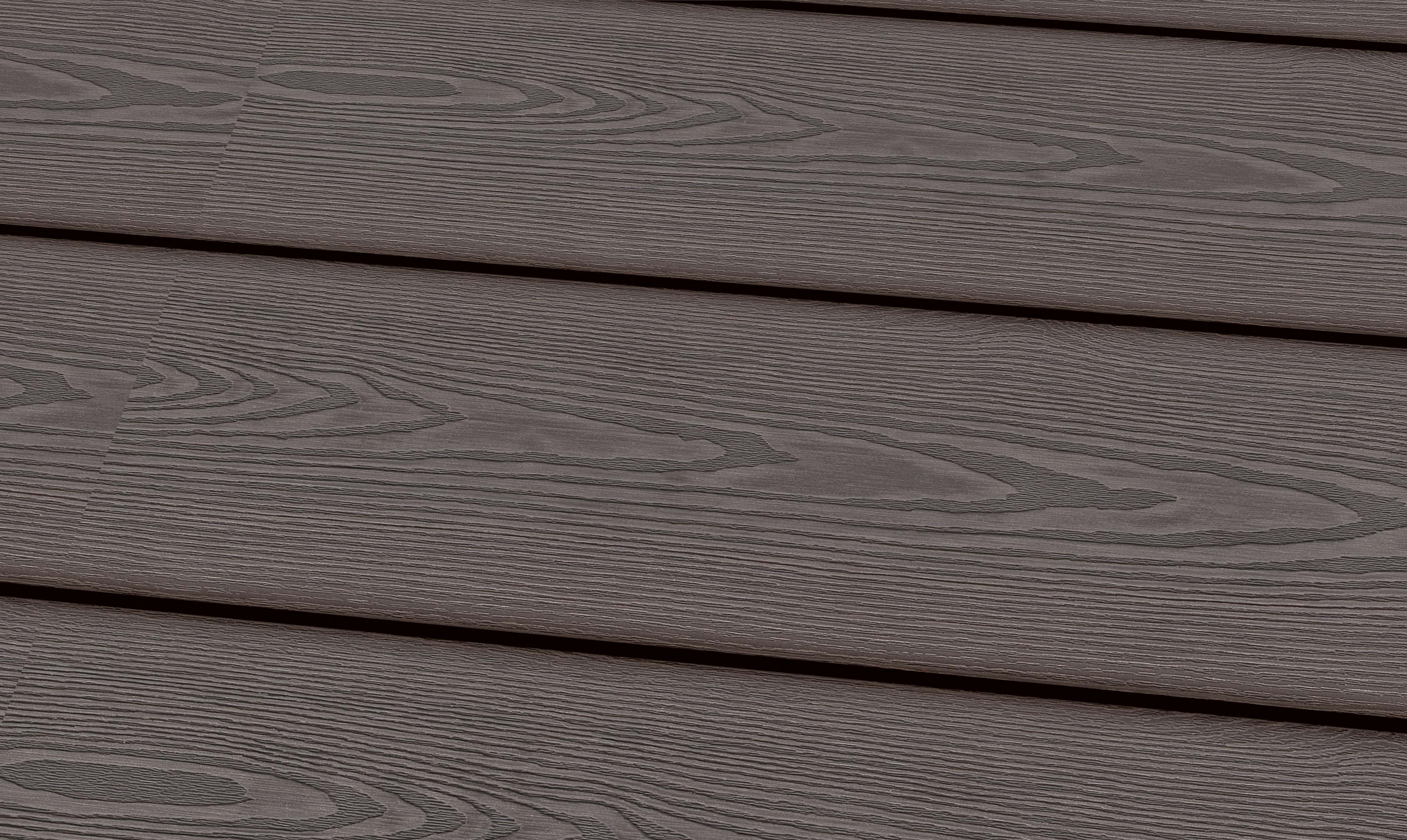 WPC 22x143mm SOLID  hellgrau struktur 3D Terrassendiele (massiv) Fixlängen